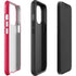 NBA Chicago Bulls Red Distressed iPhone 15 Pro Impact Case